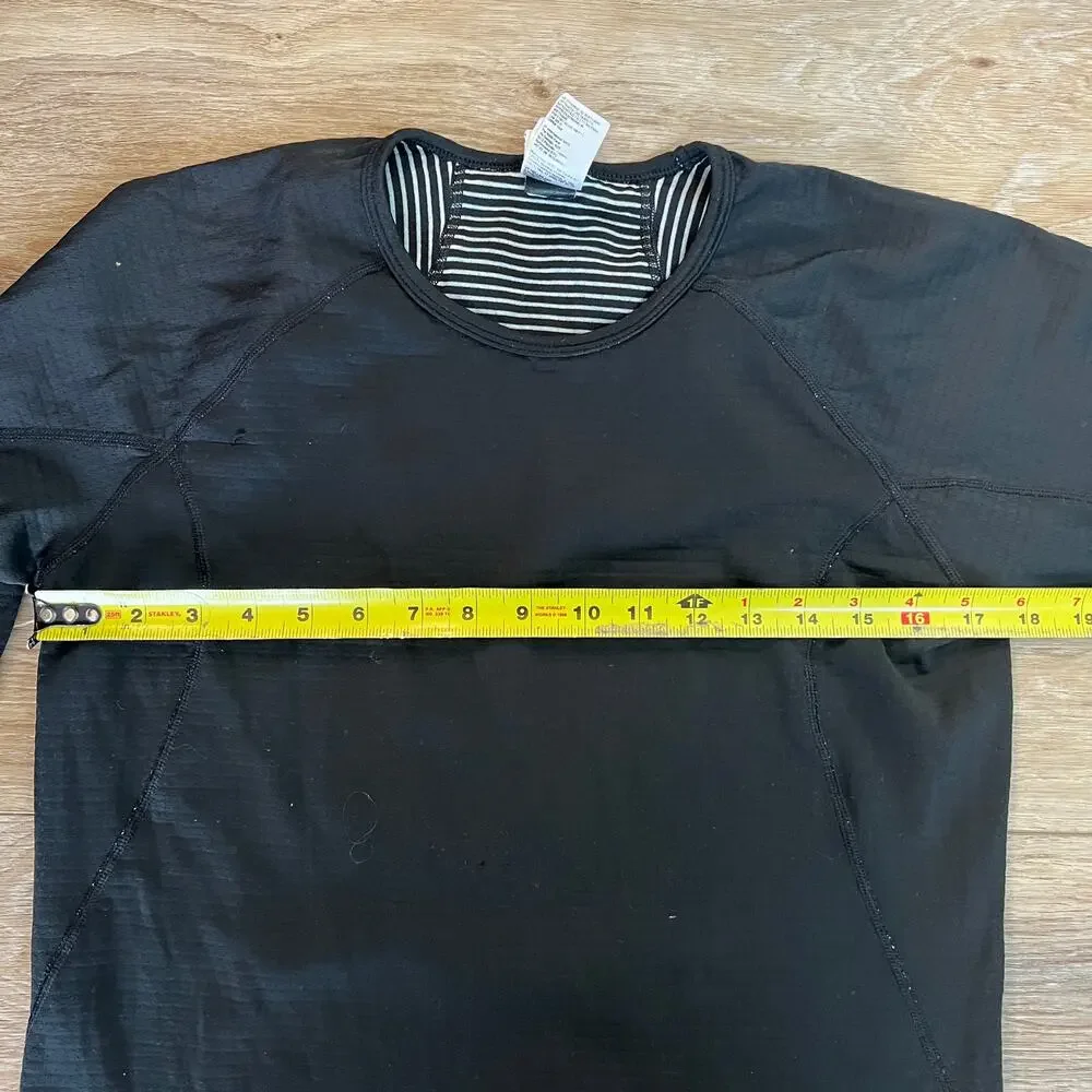 THE NORTH FACE Men's Long Sleeve Crew Neck Size M In Black